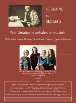 Verlaine et ses amis - Verlaine in verhalen en muziek